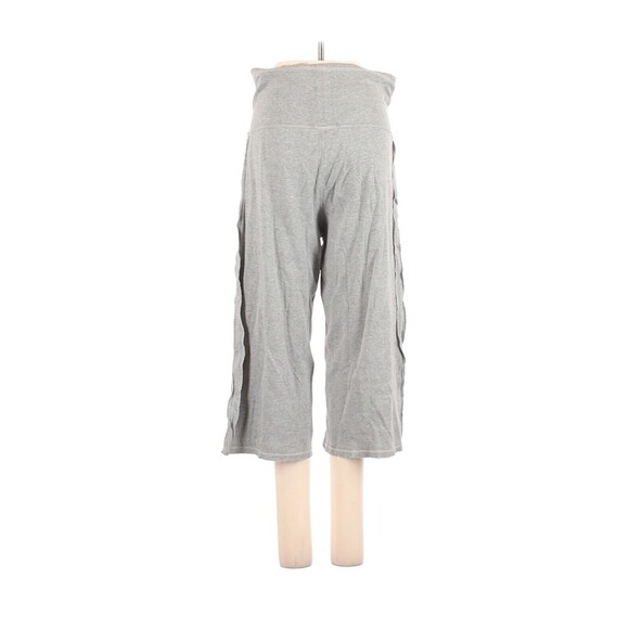 VICTORIA'S SECRET PINK Solid Gray Crop Jogger Athleisure Sweatpants - S - Picture 2 of 2